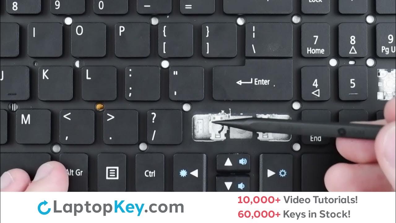 Single Laptop Keyboard Keys Repair Guide Acer Aspire E17 E15