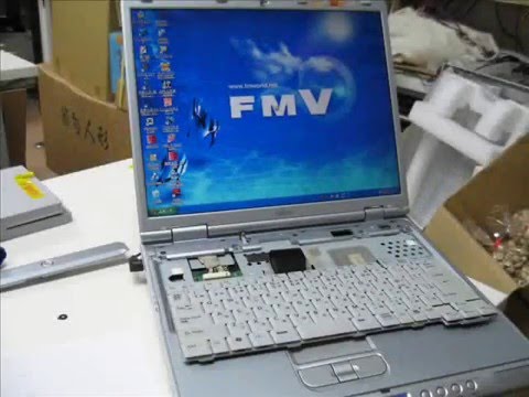 Laptop Fujitsu Biblo Fmvnb18dl No Good Keyboard Speed Up Youtube