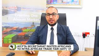 MOHAMMED ALI - Director for Trade in Goods (AfCFTA Secretariat) on IATF