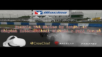 Iracing VR. Formula Vee Series by trophi.ai. Okayama International Circuit - Full Course.