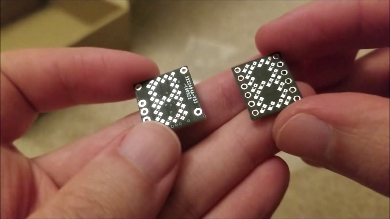 Prototype DIY Tiny LED Matrix 