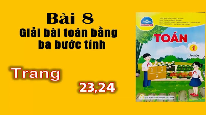 Giải sách giáo khoa toán lớp 4 trang 24 năm 2024