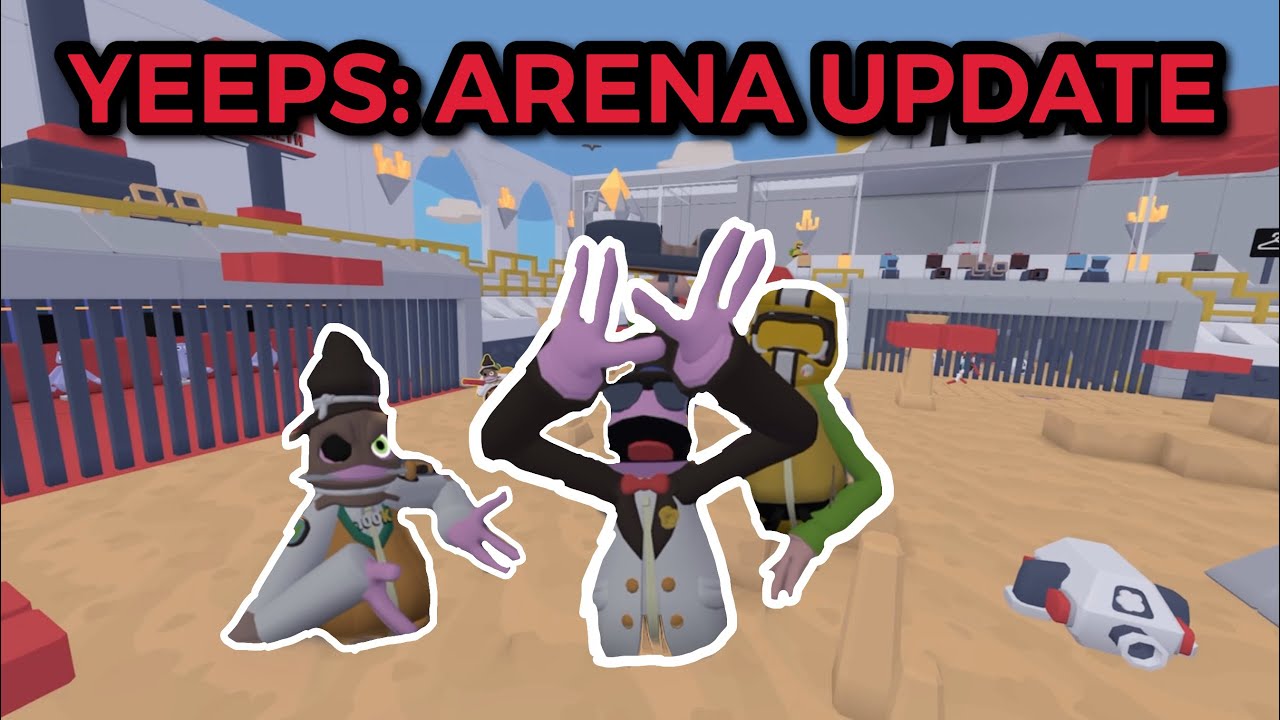 YEEPS: HIDE AND SEEK ARENA UPDATE (everything new to the game) - YouTube