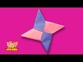 Origami - How to Make a Ninja Star