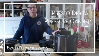 Rosies Introduction to Prestos Digital Pressure Canner with Transformer to suit UK electric supply
