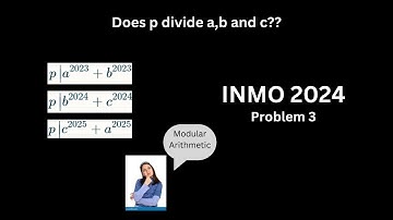 INMO 2024 Problem 3 || Modular Arithmetic and Divisibility || Video Solution