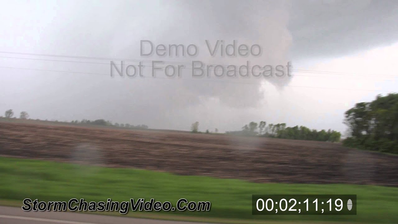 5/28/2011 Hail Storm & Tornado Warned Storm B-Roll Stock Footage.