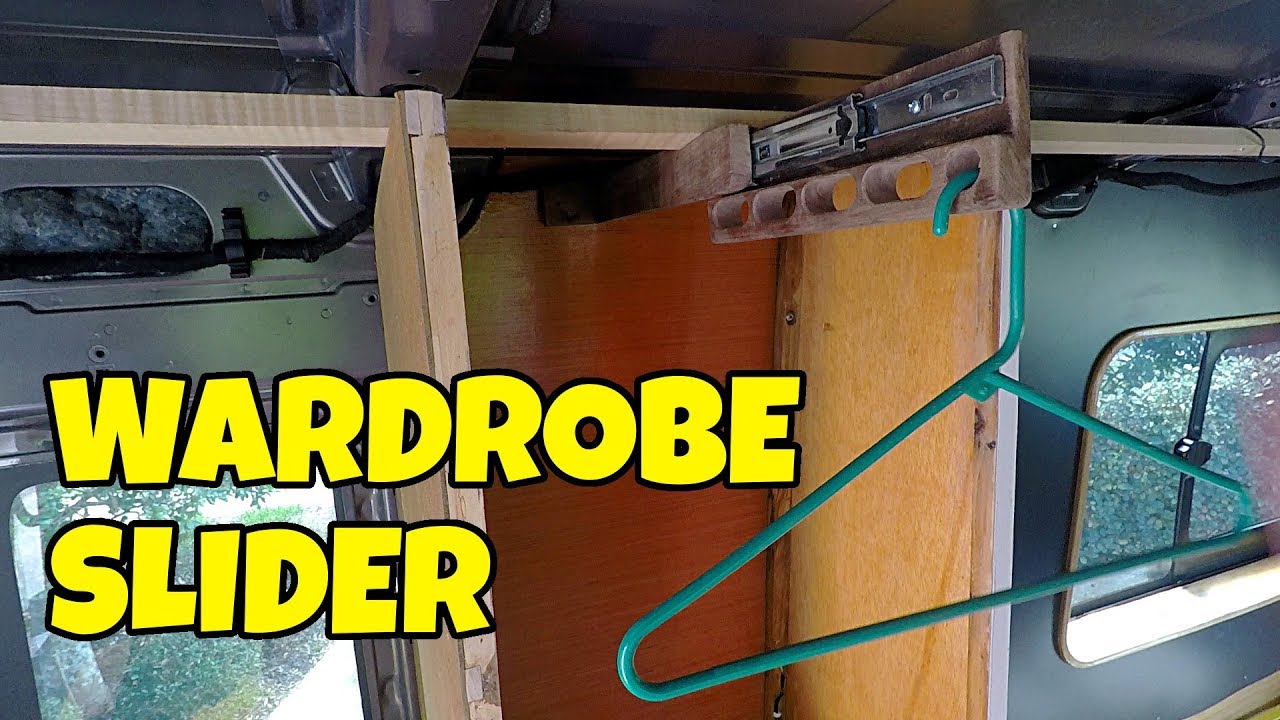RV Wardrobe Slider - YouTube