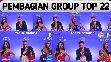 PEMBAGIAN GROUP TOP 22 DANGDUT ACADEMY 7
