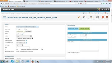 Responsive Vimeo Gallery Joomla Module Installation Guide