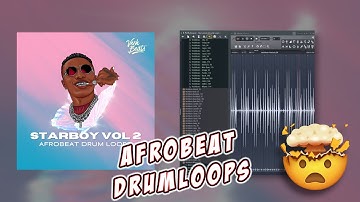 Discover the MOST INSANE Afrobeat Drumloops of 2023 | Starboy Vol II Afrobeat Drumloops