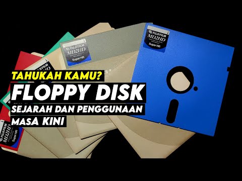 Video: Berapa kapasitas penyimpanan floppy disk?