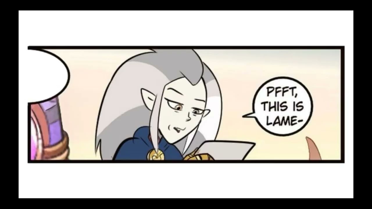 I'm safe mom ) owl house comic voice over