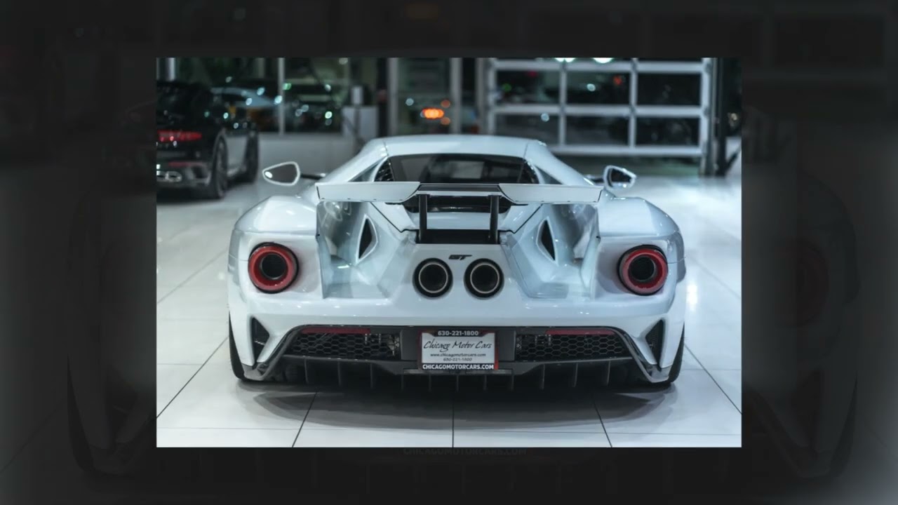 Used 2017 Ford GT Coupe VIN 007! Carbon Fiber Pkg! Carbon Fiber