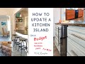 Budget Kitchen Island Makeover