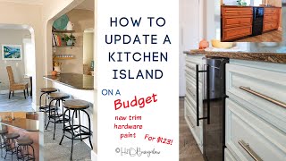 Budget Kitchen Island Makeover