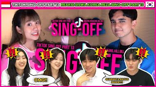 Reaksi siswa Korea kaget setelah mendengar REZA SING-OFF TIKTOK SONGS PART 13 vs Ghea Indrawari 🇮🇩🇰🇷