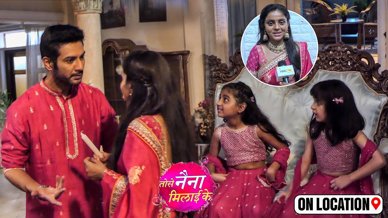 Tose Naina Milaike | लाइट जाने पे Rajeeve और Kuhu का Romance बच्चों का Reaction | On Location