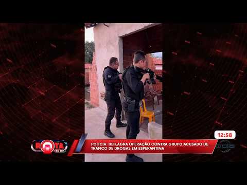 Polícia deflagra operação contra grupo acusado de tráfico de drogas em Esperantina 09 04 2026
