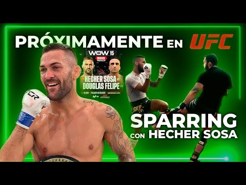SPARRING (with an accident🤕) and INTERVIEW with Hecher Sosa | Fight in WoW and upcoming UFC