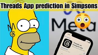 Threads app prediction in simpsons cartoon | #simpson #mattgroening #nedflanders  | Update 24.7 screenshot 4