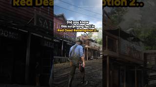 Red Dead Redemption 2 Surprising Fact - #rdr2 #reddeadredemption2 #gaming #shorts