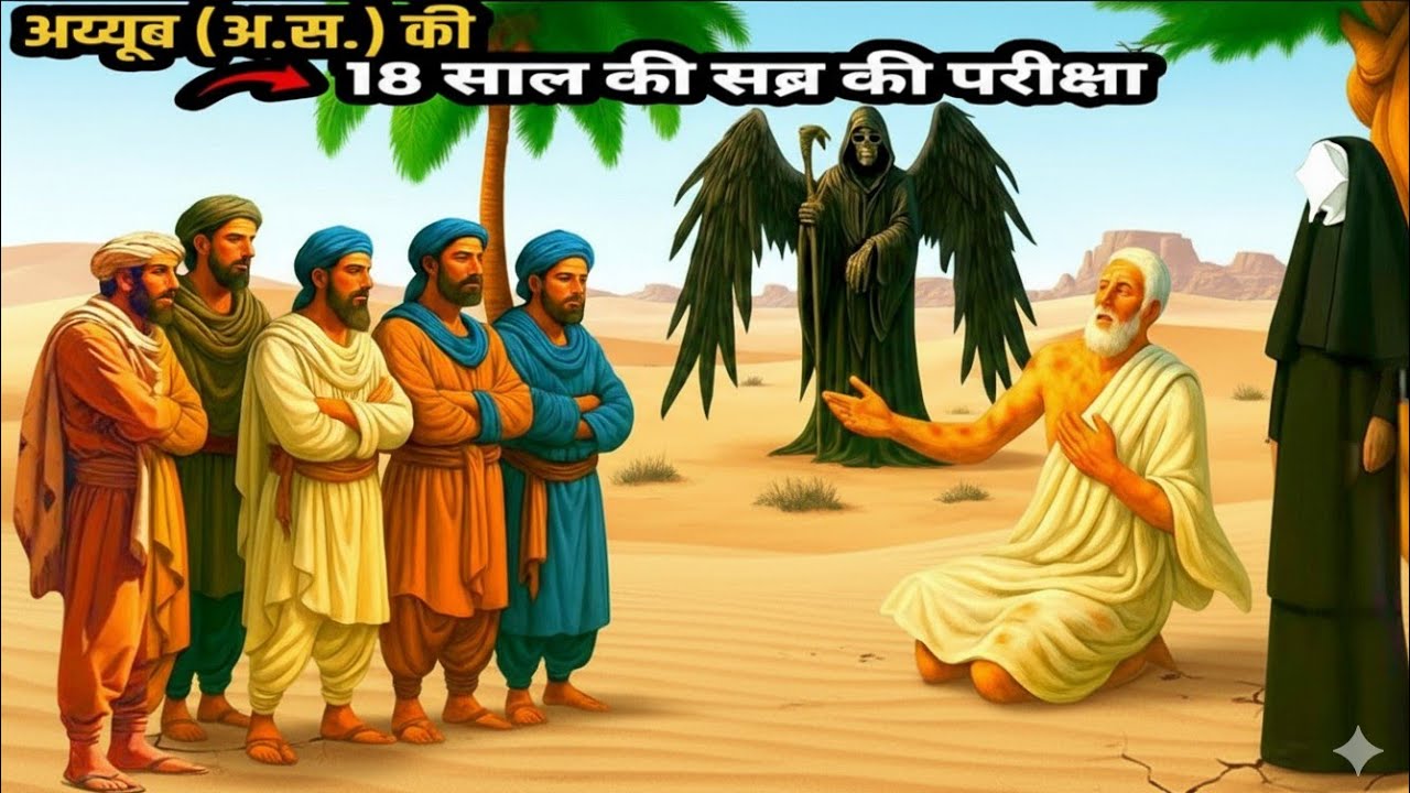 Hazrat Ayyub A.S ka 18 saal ka sabar | Allah ka moujza | Life of Prophet Ayub AS | SRK Islamic TV 