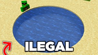 Lucruri Ilegale In Minecraft !! *Cerc in Minecraft?*