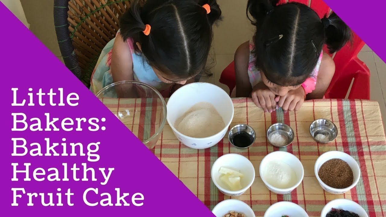 Little Bakers I Practical Life Skills I Kids baking healthy Wheat Flour
