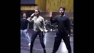 Shraddha Kapoor Dance Practice On Song 10 Bahane Karke Le I Dil Baghi 3 Song Shooting