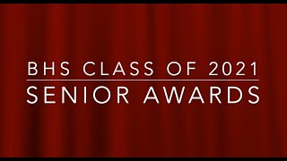2021 BHS Senior Awards