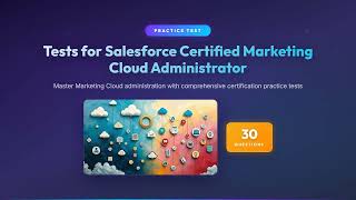 Salesforce Certified Marketing Cloud Administrator | 30 Practice Questions &amp; Answers