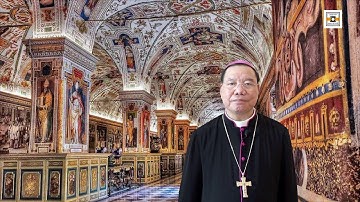 LỜI CẢM ƠN CỦA ĐỨC TỔNG Gm GIUSE VŨ VĂN THIÊN SAU KHI NHẬN DÂY PALLIUM TẠI VATICAN