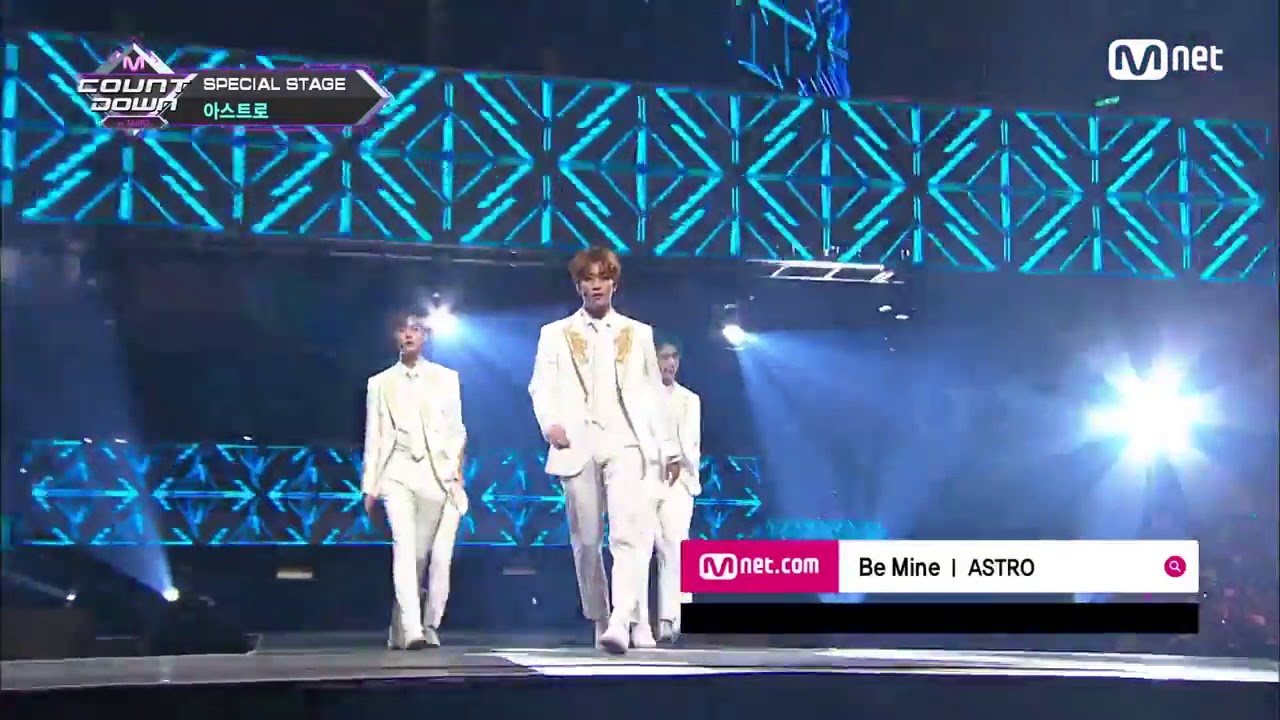 [M COUNTDOWN IN TAIPEI 2018] Astro - Be Mine - YouTube
