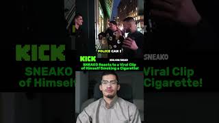 SNEAKO Reacts to a Viral Clip of Himself Smoking a Cigarette