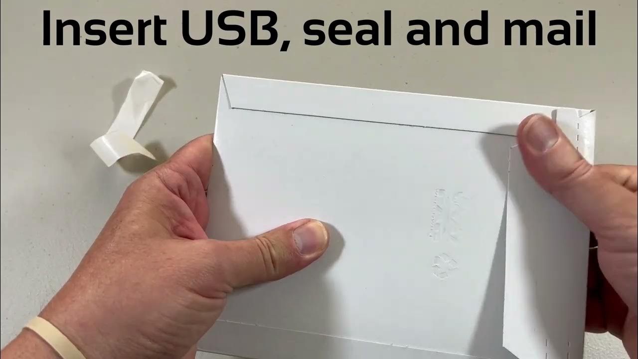 GigaMailer USB Flash Drive Mailer YouTube