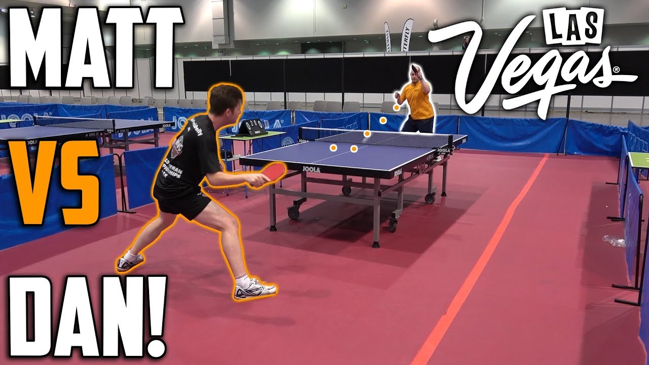 Matt Hetherington vs TableTennisDaily's Dan!