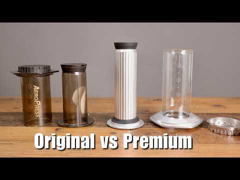 AeroPress Original vs Premium - Upcharge Worth it for No Plastic?
