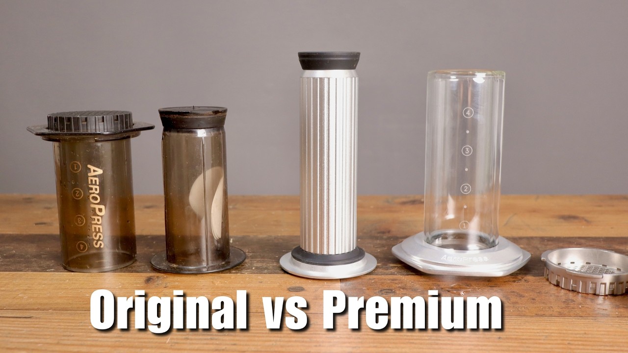 AeroPress Original vs Premium - Upcharge Worth it for No Plastic