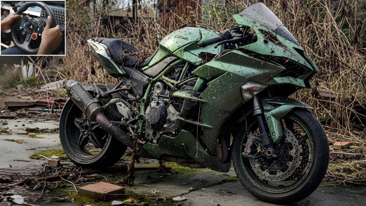 Abandoned Kawasaki H2 Brought Back to Life!