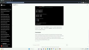 python garbage collection example