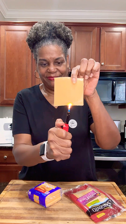 Does Fake Cheese Actually Melt? #shorts