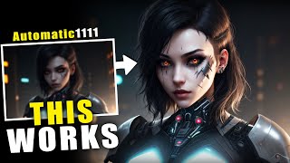 Stable Diffusion Automatic1111 Inpainting Trick | Inpainting Face Fix Tutorial | Inpainting Workflow