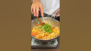 Mực xào sate cách này vừa dễ lại vừa ngon #shorts