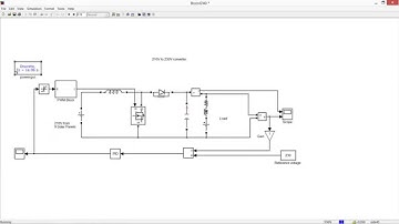 SOLAR PANEL BASED BOOST CONVERTER FOR DC MOTOR 240V -SIMULATION MATLAB-SIMULINK