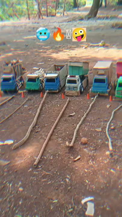 Miniatur truk plastik mbois #trukoleng #pejuangrupiah #oleng #miniaturtrukindoneia
