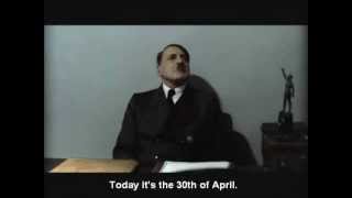 Hitler is informed it's the day he dies