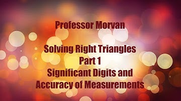 Math 142, 2.4 Part 1, Significant Digits and Accuracy of Measurements