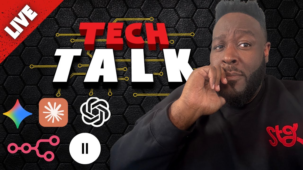 🤖 TECHTALK LIVE: AI NEWS - YouTube