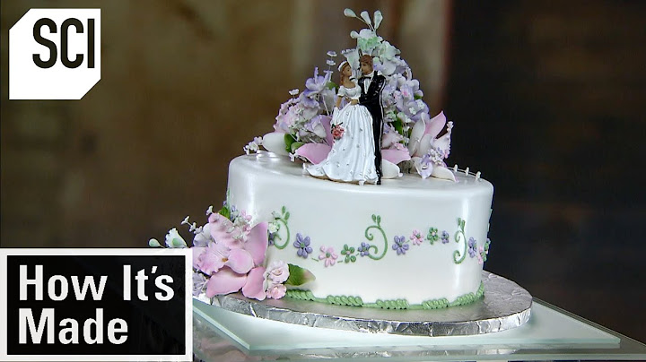 How It's Made: Wedding Cakes